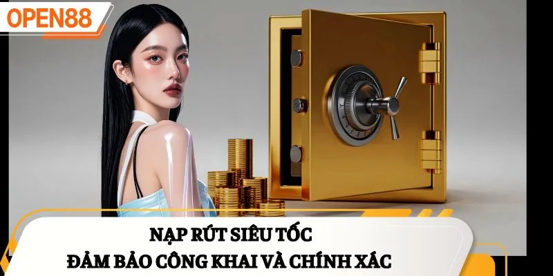 Nạp rút siêu tốc đảm bảo công khai và chính xác 